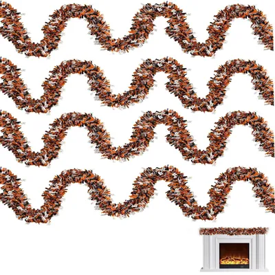 Image de Décorations d'Halloween : 4 guirlandes "Halloween-Slingers", dimensions 2 m x 9 cm, idéales pour les fêtes d'Halloween
