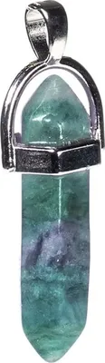 Obrázek produktu pro Přívěsek Fluorit --balení 5 ks - 4cm