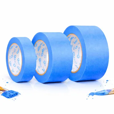 Produktbild von 48 mm x 50 m, 10 Rollen Profi Malerkrepp Blau 50m UV Klebeband Malerband Abdeckband Lackierer