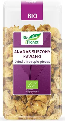 Produktbild von GETROCKNETE ANANASSTÜCKCHEN  100 g –  PLANET
