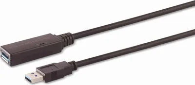 Produktbild von Aktive USB-A Verlängerung, USB 3.0, 5 Gbps, 5 m