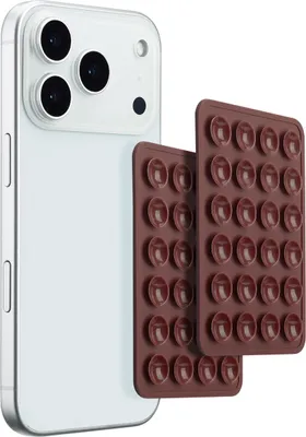 Productafbeelding van Selencia 2-Pack Telefoonhouder Zuignap - Terracotta