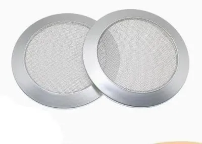 Edelstahlsieb 2er-Pack Rauchsieb, silber