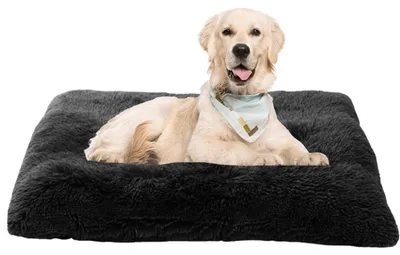 Zdjęcie produktu dla Materac dla psa, legowisko dla kota, sofa dla psa, poduszka dla psa, kosz dla psa, mata dla psa, możliwość prania, wymiary: 120x90x10 cm, kolor: czarny