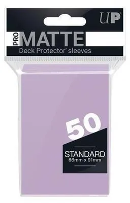Zdjęcie produktu dla UP Pro-Matte Sleeves liliowy (50 szt.)