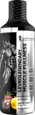 Obrázek produktu pro Kevin Levrone | LevroLegendary Muscle Fullness Liquid | Stimualnt-Free Glycerol & Citrulline Mega Pump Jahoda a citron