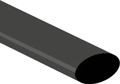 Produktbild von Schrumpfschlauch 19,0mm - schwarz - 25 Stück.
