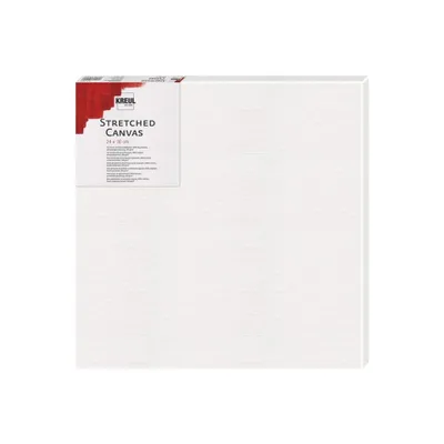 Produktbild von KREUL 592430, Lackierung, Vorgestreckte Leinwand, Weiß, Baumwolle, 330 g/m², 240 mm