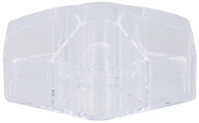 Produktbild von Kosmetik-Organizer DELUXA ø 23 cm, transparent