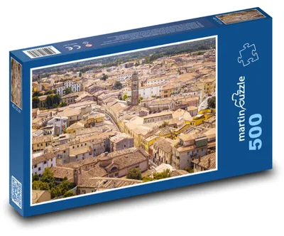 Zdjęcie produktu dla Puzzle 500 Historyczne centrum Werony - martinpuzzle