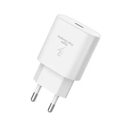 Obrázek produktu pro Síťová Nabíječka Denmen 3,6A 25W Bílá Faston Power Delivery Pd Type-C Ta800 Single 25W Dc03