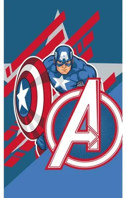 Produktbild von Kinderhandtuch 30x50 Avengers 100% Baumwolle