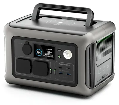 Immagine prodotto di Centralina portatile – Power bank – Alimentazione di emergenza – Batteria per campeggio – Batteria al litio da 299 Wh