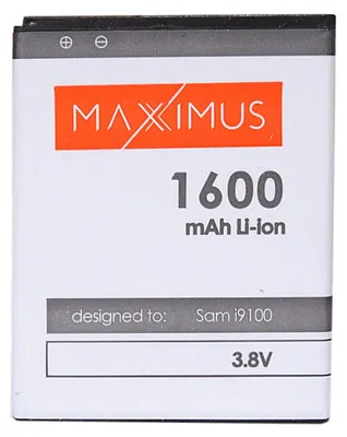 Zdjęcie produktu dla Bateria Maxximus Do Samsunga I9100 S2 1600Mah