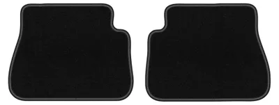 Produktbild von Velours-Fußmatten Hinten für Kia Picanto I 2003-2011 (Schrägheck) – 2-tlg, Schwarz, passgenau – Wielganizator LUX