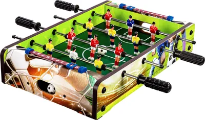 Obrázek produktu pro GamesPlanet® Mini stolní fotbálek, 51 x 31 x 8 cm, potisk