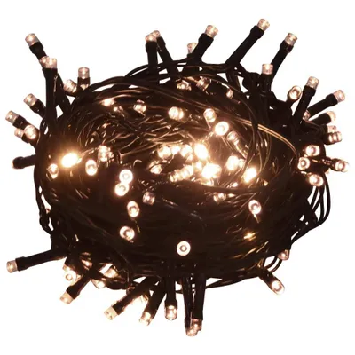 Image de Guirlande LED avec 150 LED Blanc chaud 15 m PVC