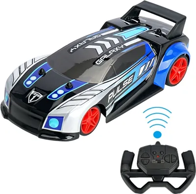 Immagine prodotto di JJR/C Q89 1:20 2.4GHz illuminazione musica telecomando auto da corsa giocattolo (blu)