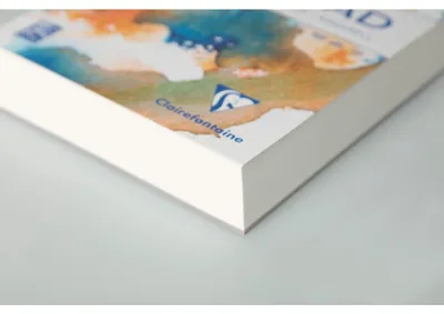 Obrázok produktu pre Akvarelový blok Clairefontaine Goldline Aquapad 300 g/m² lepený - 50 listov A4