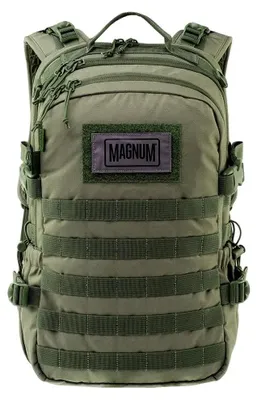 Immagine prodotto di Magnum - Zaino "Urbantask", ideale per escursioni, 25L, taglia unica (verde militare), modello IG2937