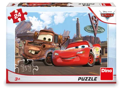 Produktbild von DINO Puzzle-Autos in der Stadt 24 dlks