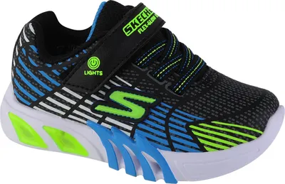Produktbild von Skechers Flex-Glow Elite 400135N-BBLM, Sneaker, für Jungen, Schwarz