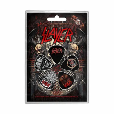Produktbild von Slayer Gitarren Plektrum (5er Plek Set)