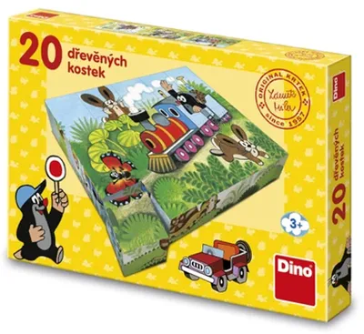 Produktbild von STREAM AND TRAFFIC 20 Lizenzwürfel aus Holz