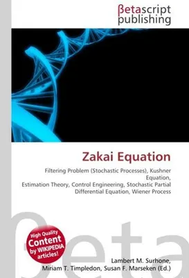 Produktbild von Zakai Equation