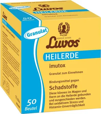 Zdjęcie produktu dla Luvos glinka lecznicza imutox granulki 50 szt