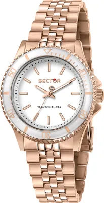 Produktbild von Sector Armbanduhr Damen Analog Edelstahl Casual Uhr rosegold USE53161531