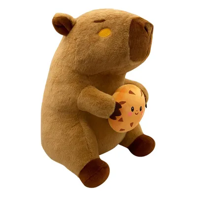 Produktbild von Kuscheltier Capybara 55 cm Keks – Weiches großes Plüschtier Stofftier