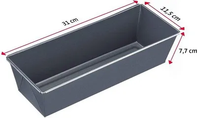 Immagine prodotto di Stampo a cerniera in acciaio laminato a freddo, Ø 30 cm, antracite