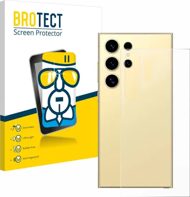 Produktbild von BROTECT Schutzglas für Samsung Galaxy S24 Ultra (Rückseite) Schutzfolie Panzer Folie Glas Display Schutz klar