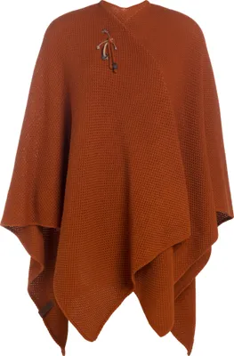 Produktbild von Knit Factory Jazz Poncho Cape - Terra - One Size