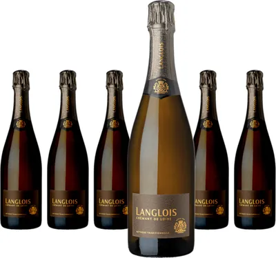 Produktbild von 6 x Langlois Crémant de Loire Blanc Brut 2018