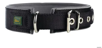 Produktbild von HUNTER Halsband Neopren Reflect S-M (45), schwarz/grau