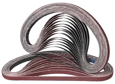 Produktbild von Schleifbänder 9x533 mm Mix-Körnung 60/80/100/120/240 30 Stück für Bandschleifer