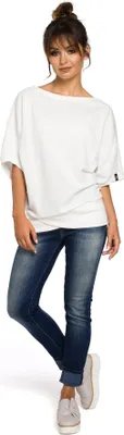 Produktbild von BeWear Damenbluse Lara B048 Weiß S/M