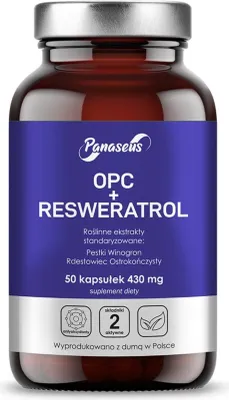 Produktbild von Nahrungsergänzungsmittel Panaseus Opc I Resweratrol (50 Kapseln) 3530