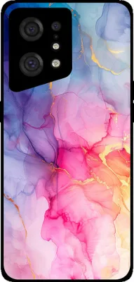 Produktbild von Smartphonica Telefon Fall geeignet für Oppo Find X5 mit Marmor-Druck - TPU zurück Abdeckung Fall Marmor-Design - Regenbogen