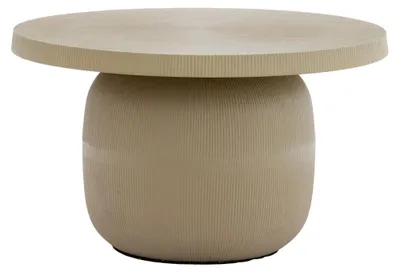 Image de Table basse Light & Living Tigran en sable mat – Ø59x35,5 cm
