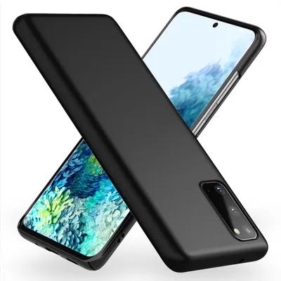 Produktbild von NALIA Hard Case für Samsung Galaxy S20, Dünne Handy Hülle Cover Bumper Tasche Schwarz