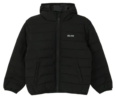 Produktbild von s.Oliver Oversized Steppjacke mit fester Kapuze und Reißverschluss, halblanger Schnitt
