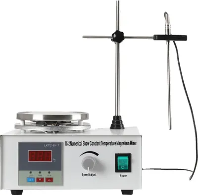 Produktbild von Digitaler Magnetrührer, 200W Laborheizplatte Mischgerät, 0-2000 U/min variable Geschwindigkeit