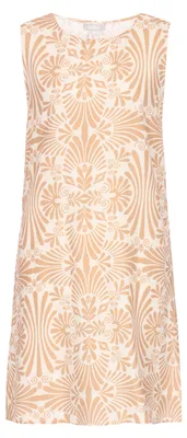 Produktbild von Beiges Damenkleid in regulärer Passform, Größe S, aus der Casual-Kollektion