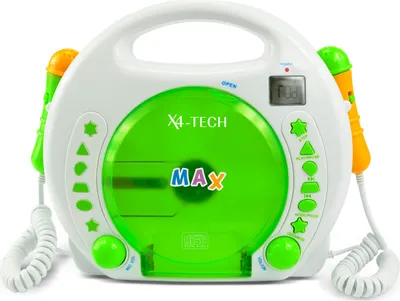 Obrázok produktu pre X4-TECH detský CD prehrávač Bobby Joey MP3 s dobíjacou batériou a sieťovým adaptérom