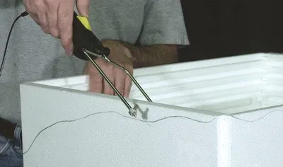 Obrázok produktu pre Elektrická rezačka na penu s horúcim drôtom pre modelárstvo a hobby