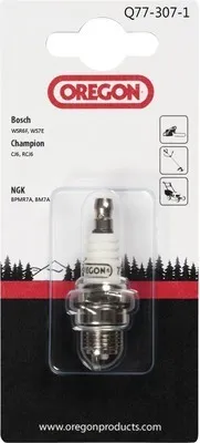 Produktbild von Zündkerze Oregon Q77-307-1 vergleichbar mit Champion RCJ6Y, Bosch WSR6F / WSR5F,NGK:BPMR7A
