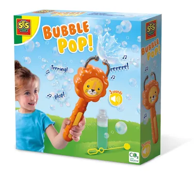 Produktbild von SES Creative Lass die Seifenblasen platzen! - Löwe, 200 ml, 5 Jahr(e)